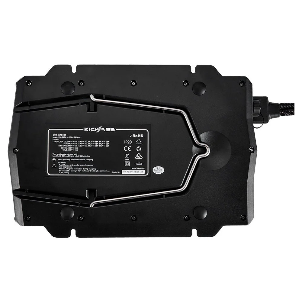 KickAss Flexicharge 12V 50A ACDC Smart Battery Charger For Lead Acid, AGM & Lithium Batteries + Integrated Bluetooth - Image 8