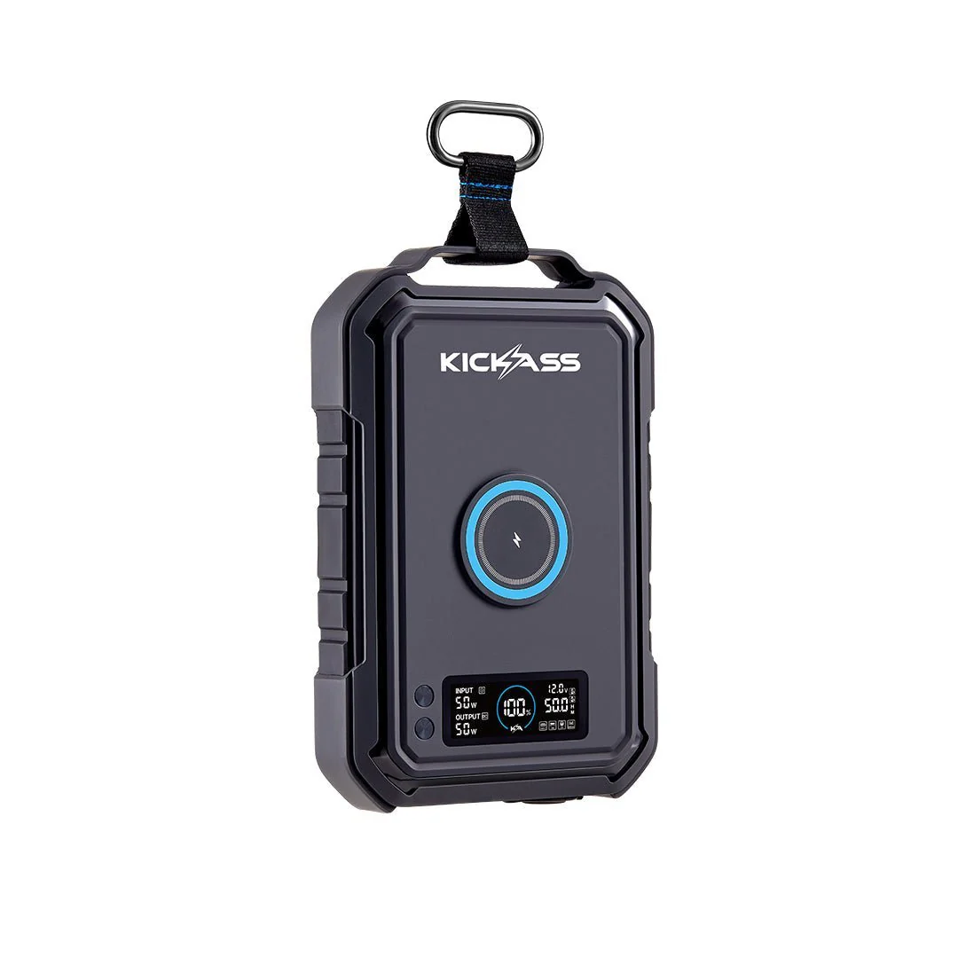 KickAss KickCharge Compact Portable Power Pack Bundle with Cordless Body Warmer & 12V Electric Blanket - Image 2