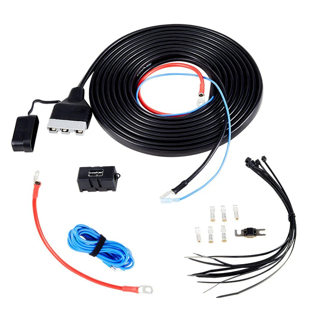 KickAss Smart 125Ah Lithium Battery Box Power Station Bundle with 170W Fixed Solar Panel, Wiring Kit & Tray - Image 4